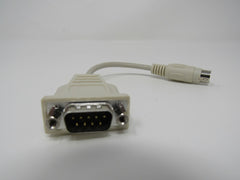 Standard Serial DB9 Male to S Video Data Cable Adapter 5 Inches -- Used