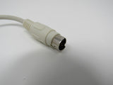 Standard Serial DB9 Male to S Video Data Cable Adapter 5 Inches -- Used