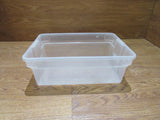 Rubbermaid Storage Tote 16in x 11in x 6in -- Used