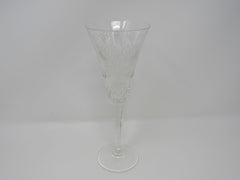 Waterford Fluted Stemmed Glass 9-1/4-in Clear Crystal -- Used