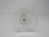 Waterford Fluted Stemmed Glass 9-1/4-in Clear Crystal -- Used