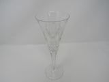 Waterford 9-1/2-in Fluted Glass Stemmed Clear Crystal -- Used