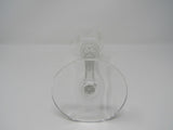 Waterford 9-1/2-in Fluted Glass Stemmed Clear Crystal -- Used