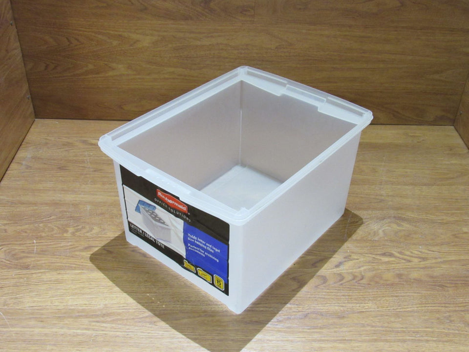 Rubbermaid Storage Box Wrap N Craft 34in x 19.5in x 12.5in 214100-2
