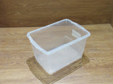 Rubbermaid Storage Tote 16in x 12in x 10in -- Used