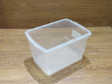 Rubbermaid Storage Tote 16in x 12in x 10in -- Used