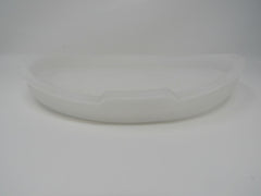 Standard 10 inch Plastic Lid White -- Used