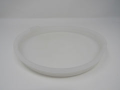 Standard 8 inch Plastic Lid White -- Used