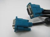 Longwell Serial Computer Data Connector Cable DB9 RS232 5.5 ft Male Female -- Used