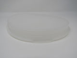 Standard 8 inch Plastic Lid White -- Used