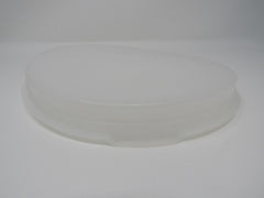 Standard 8 inch Plastic Lid White -- Used