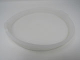 Standard 8 inch Plastic Lid White -- Used