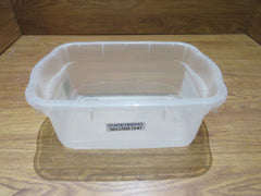 Rubbermaid Storage Tote 16in x 11in x 7in -- Used