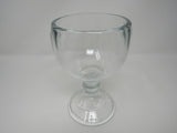 Designer Goblet 7-1/2-in Clear Glass -- Used
