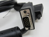 Standard VGA Monitor Connector Video Cable DSub15 DB15 5.5 ft Male -- New