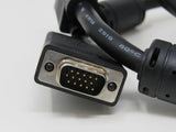 Standard VGA Monitor Connector Video Cable DSub15 DB15 5.5 ft Male -- New