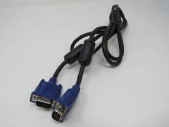 Standard VGA Monitor Connector Video Cable DSub15 DB15 5.5 ft Male -- Used