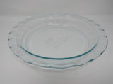 Pyrex Pie Plate 9-1/2-in C209 26 14 Glass -- Used