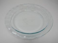 Pyrex Pie Plate 9-1/2-in C209 26 14 Glass -- Used