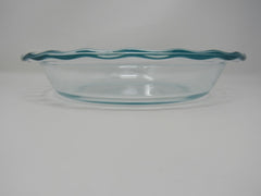 Pyrex Pie Plate 9-1/2-in C209 26 14 Glass -- Used