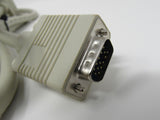 Standard VGA Monitor Connector Video Cable DSub15 DB15 6 ft Male -- New