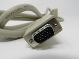 Standard VGA Monitor Connector Video Cable DSub15 DB15 6 ft Male -- New