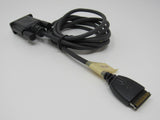 Standard Serial Adapter Cable DB9 Male to 12 Pin 5 ft HP547 -- Used