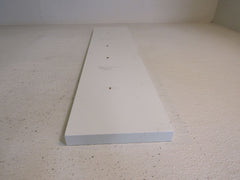 Designer Cabinet Drawer Face Flat 25.375in x 5.875in x 0.75in White Veneer -- Used