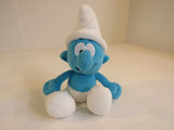 The Smurfs Talking Plush Smurf 12-in Blue -- Used