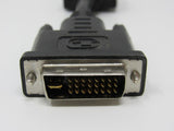 Standard DVI to VGA Computer Data Connector Cable 4 Inches Male Female -- Used