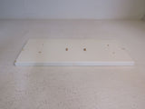 Designer Cabinet Drawer Face Flat 17.375in x 6.875in x 0.75in White Veneer -- Used