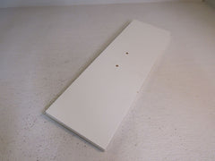 Designer Cabinet Drawer Face Flat 21.875in x 6.875in x 0.75in White Veneer -- Used