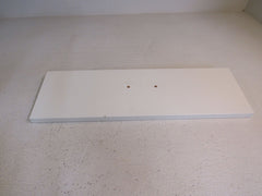 Designer Cabinet Drawer Face Flat 21.875in x 6.875in x 0.75in White Veneer -- Used