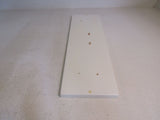 Designer Cabinet Drawer Face Flat 21.875in x 6.875in x 0.75in White Veneer -- Used