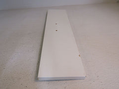 Designer Cabinet Drawer Face Flat 23.5in x 5.75in x 0.75in White Veneer -- Used