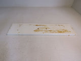 Designer Cabinet Drawer Face Flat 23.5in x 5.75in x 0.75in White Veneer -- Used