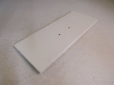 Designer Cabinet Drawer Face Flat 17.375in x 6.875in x 0.75in White Veneer -- Used
