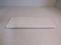 Designer Cabinet Drawer Face Flat 17.375in x 6.875in x 0.75in White Veneer -- Used