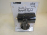 Satco Multi Purpose Spot Light Corded Black Landscape Light SF77-394 Plastic -- New