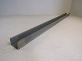 Standard U Channel Track 40.25in x 2.125in x 1.625in Gray Metal -- Used