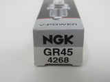 NGK V-Power Spark Plug 4268 GR45 -- New