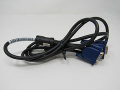 Standard VGA Monitor Connector Video Cable DSub15 DB15 55 Inches Male -- Used