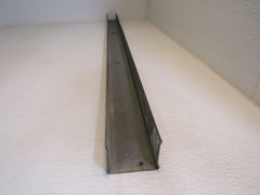 Standard U Channel Track 40.25in x 2.125in x 1.625in Gray Metal -- Used