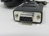 Standard Headphone 2.5-mm Jack to DB9 Female Adapter 6.5 ft -- Used