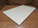 Designer Cabinet Door Shaker Style 35.75in x 21.75in x 0.75in White Veneer -- Used