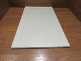 Designer Cabinet Door Shaker Style 35.75in x 21.75in x 0.75in White Veneer -- Used