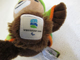 Northern Gifts SUMI Plush 2010 Vancouver Olympics Mascot 7 1/2-in -- Used