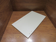 Designer Cabinet Door Shaker Style 35.625in x 21.625in x 0.75in White Wood -- Used