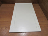 Designer Cabinet Door Shaker Style 35.625in x 21.625in x 0.75in White Wood -- Used