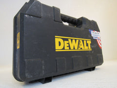 DeWalt Portable Power Tool Case 16in x 11in x 5in Black/Yellow Plastic -- Used